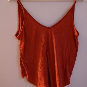 orange/red tank top from pacsun